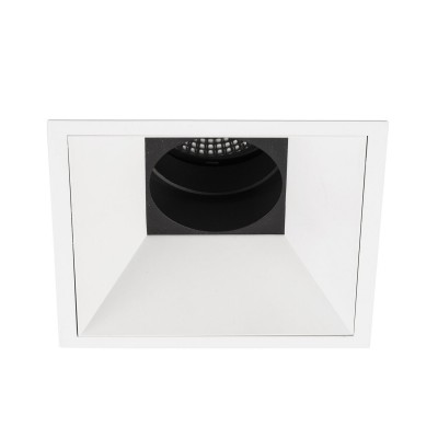 Spot LED incastrabil DEEP60 Downlight square white 60° 2700K honeycomb