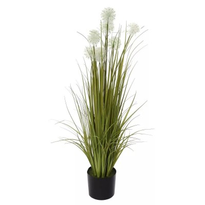 Planta artificiala decorativa iarba verticala Spring flower 120cm 