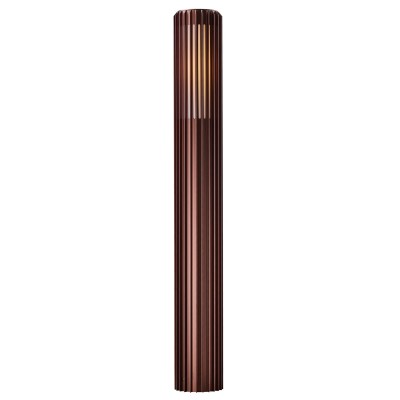 Stalp mediu pentru iluminat exterior IP54 Aludra maro