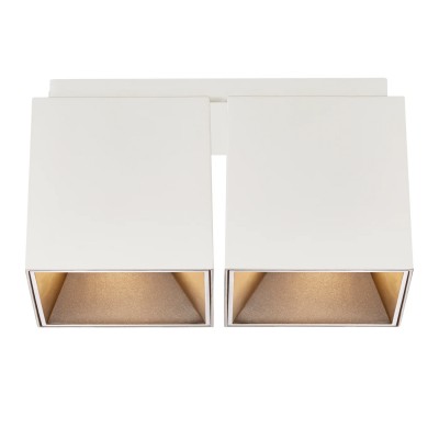 Corp aplicat cu 2 spoturi design modern ETHAN alb