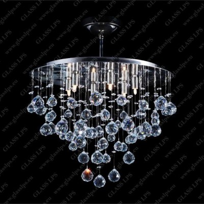 Lustra moderna cristal Bohemia L17 239/06/4, F tube 15