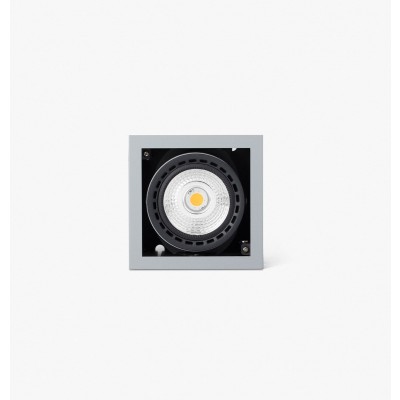 Spot LED incastrabil MINI COLIN-1 Grey recessed 18-25W 2700K 20°