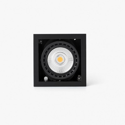 Spot LED incastrabil MINI COLIN-1 Black recessed CRI95 18-25W 2700K 56°