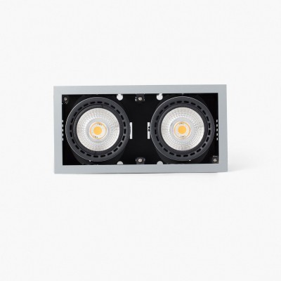 Spot LED incastrabil MINI COLIN-2 Grey recessed 36-50W 4000K 20°