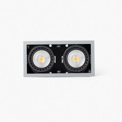 Spot LED incastrabil MINI COLIN-2 Grey recessed CRI95 36-50W 4000K 56°