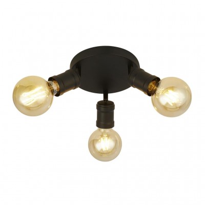Lustra aplicata design vintage cu 3 spoturi directionabile Dance