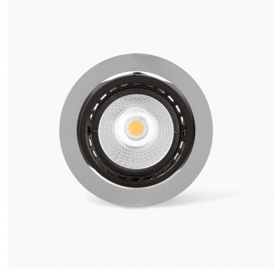 Spot LED incastrabil MINI-OPTIC Grey downlight LED CRI95 17/24W 2700K 20° 1810/2470 lm