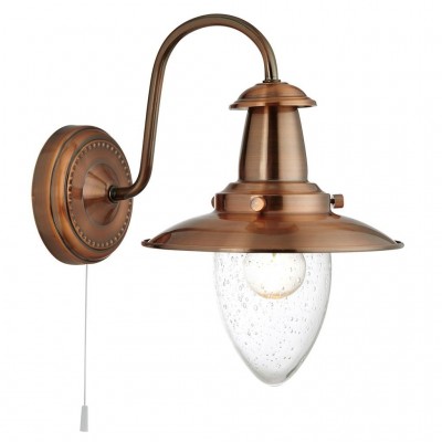 Aplica de perete stil industrial vintage Fisherman II cupru