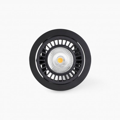 Spot LED incastrabil OPTIC Black downlight LED 18/25W 3000K 20° 2260/2990 lm