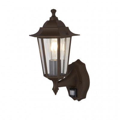 Aplica de perete exterior stil traditional IP44 Alex cu senzor de miscare