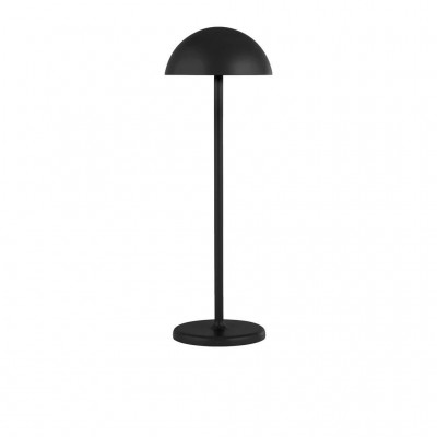 Lampa portabila pentru exterior cu iluminat LED pe baterii Portabello negru