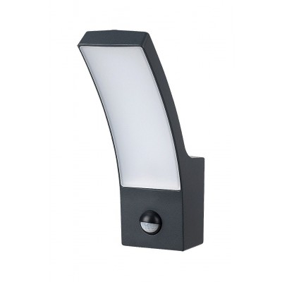 Aplica LED cu senzor de miscare pentru iluminat exterior IP44 Palanga antracit, alb