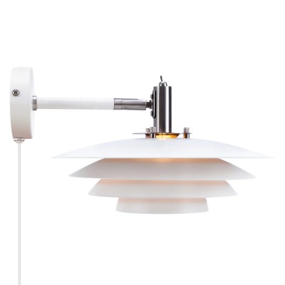 Aplica de perete design clasic Bretagne alb