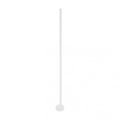 Aplica LED de perete design minimalist Synthesi alb H-90cm