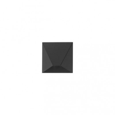 Aplica LED de perete design minimalist Bazz negru
