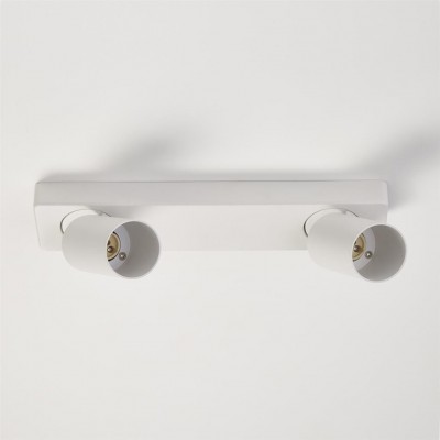 Corp aplicat cu 2 spoturi directionabile Moon 2 Bar, alb