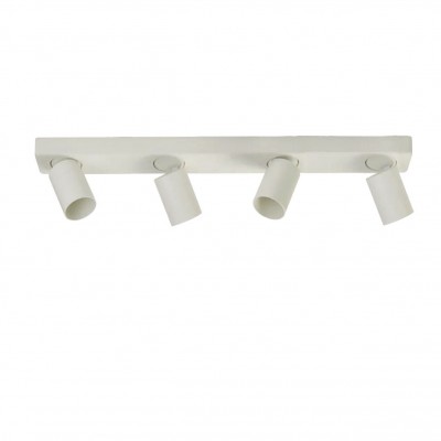 Corp aplicat cu 4 spoturi directionabile Moon 4 Bar, alb
