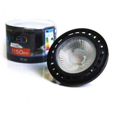 Bec LED dimabil ES111 BULB negru 15W 3000K