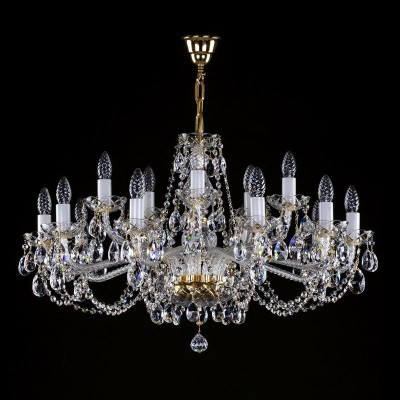 Candelabru 15 brate Cristal Bohemia Exclusive CAMERON XV.