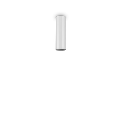 Spot cilindric aplicat LOOK PL1 H20 BIANCO