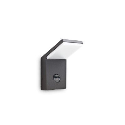 Aplica de exterior cu protectie IP54 STYLE AP SENSOR ANTRACITE 4000K