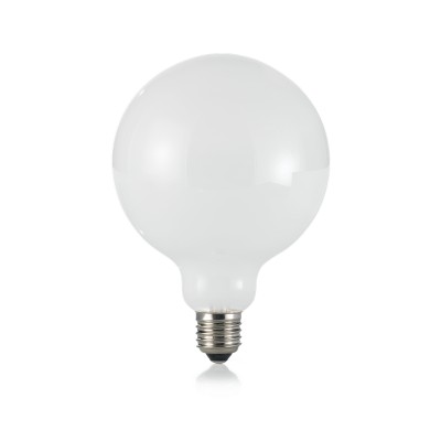 Bec LED E27 08W GLOBO D125 BIANCO 4000K