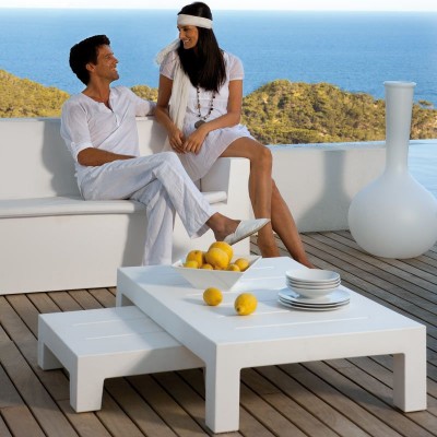 Masuta de cafea exterior / interior design modern premium JUT COFFEE TABLE