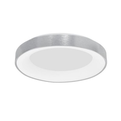 Plafoniera LED 3000K moderna Ø60cm RANDO THIN argintiu
