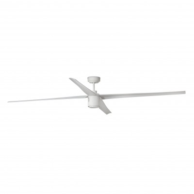Lustra LED cu Ventilator si telecomanda design modern extra large ATTOS alb