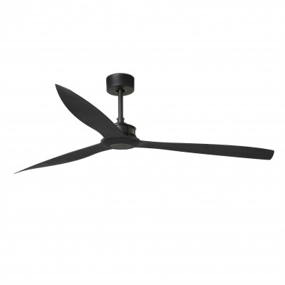 Ventilator de tavan cu telecomanda design modern JUSTFAN negru