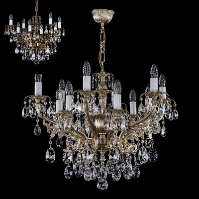 Candelabru 8 brate Cristal Bohemia Exclusive ETELA VIII. 