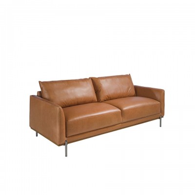 Canapea 3 locuri eleganta, design LUX Buffalo brown