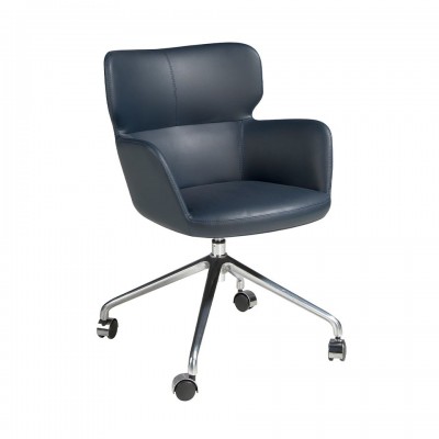 Scaun de birou elegant Blue swivel office