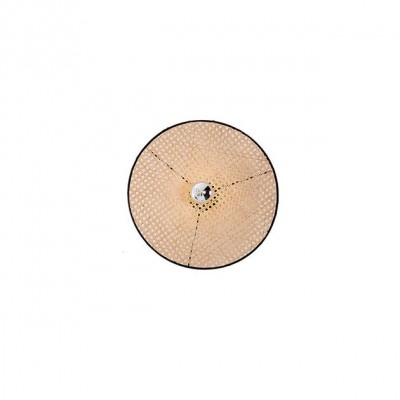 Aplica de perete design modern Huidu natur, negru