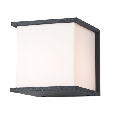 Aplica de perete pentru iluminat exterior, IP54 Tuts grafit