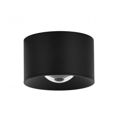 Plafoniera LED pentru iluminat exterior, design modern IP54 Rengo negru 6,5cm