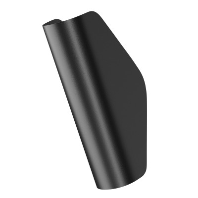 Aplica de perete cu lumina ambientala, design minimalist Notta negru
