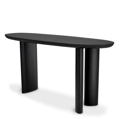 Consola moderna design LUX Lindner negru