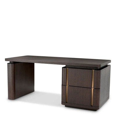 Birou design LUX Modesto, Mocha oak