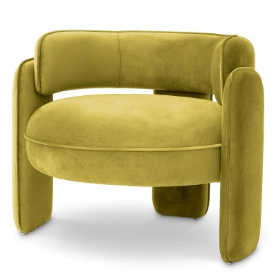 Scaun modern design LUX Chaplin, Savona vintage green