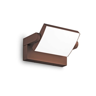 Aplica LED orientabila pentru exterior IP54 Swipe ap cafenie
