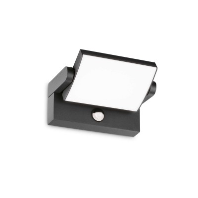 Aplica LED cu senzor de miscare pentru exterior IP54 Swipe ap antracit