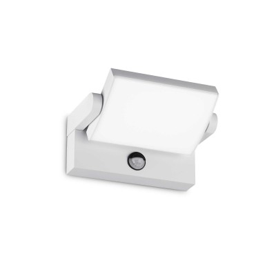 Aplica LED cu senzor de miscare pentru exterior IP54 Swipe ap alba