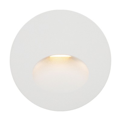 Spot LED incastrabil scari / perete exterior IP65 Bil alb