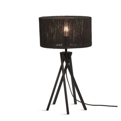 Lampa de masa eco din iuta Iguazu 5-legs bl/30x16, bl