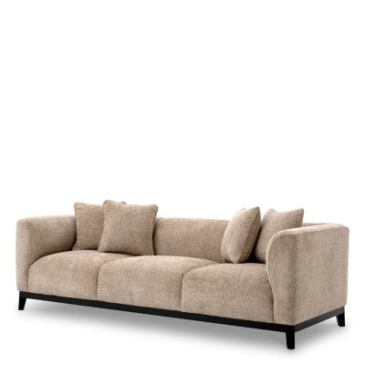 Canapea fixa design LUX Corso, lyssa sand