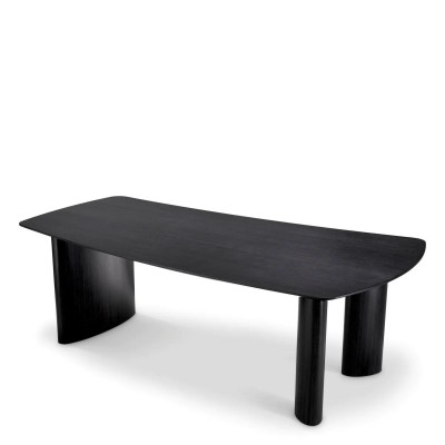 Masa design LUX Bergman S Charcoal grey, 230x120cm