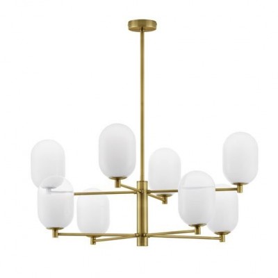 Lustra moderna design deosebit cu 8 de surse de lumina BALOR