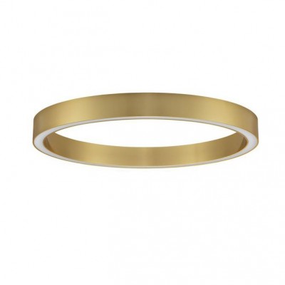 Lustra/Plafoniera LED design slim circular STING Bronz 80cm