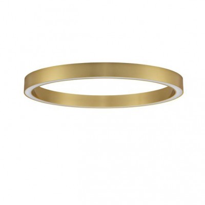 Lustra/Plafoniera LED design slim circular STING Bronz 100cm